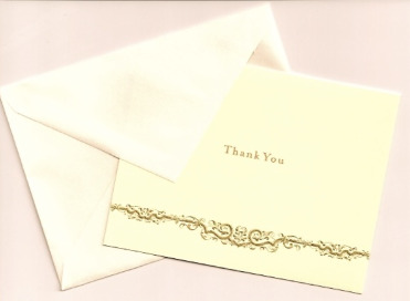 thank you card