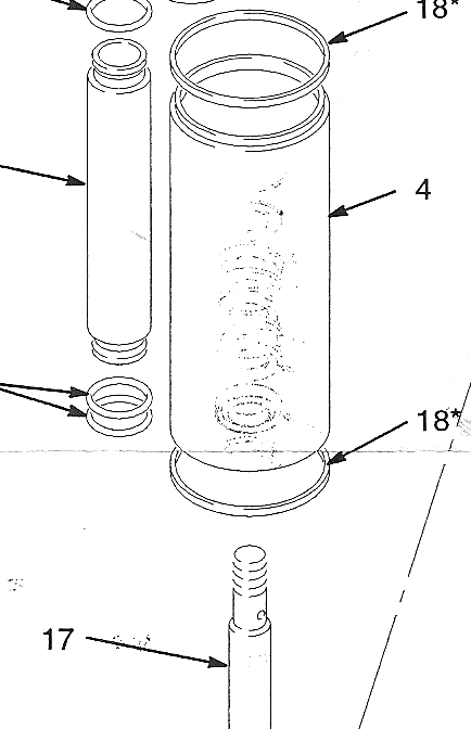 An industrial paint pump